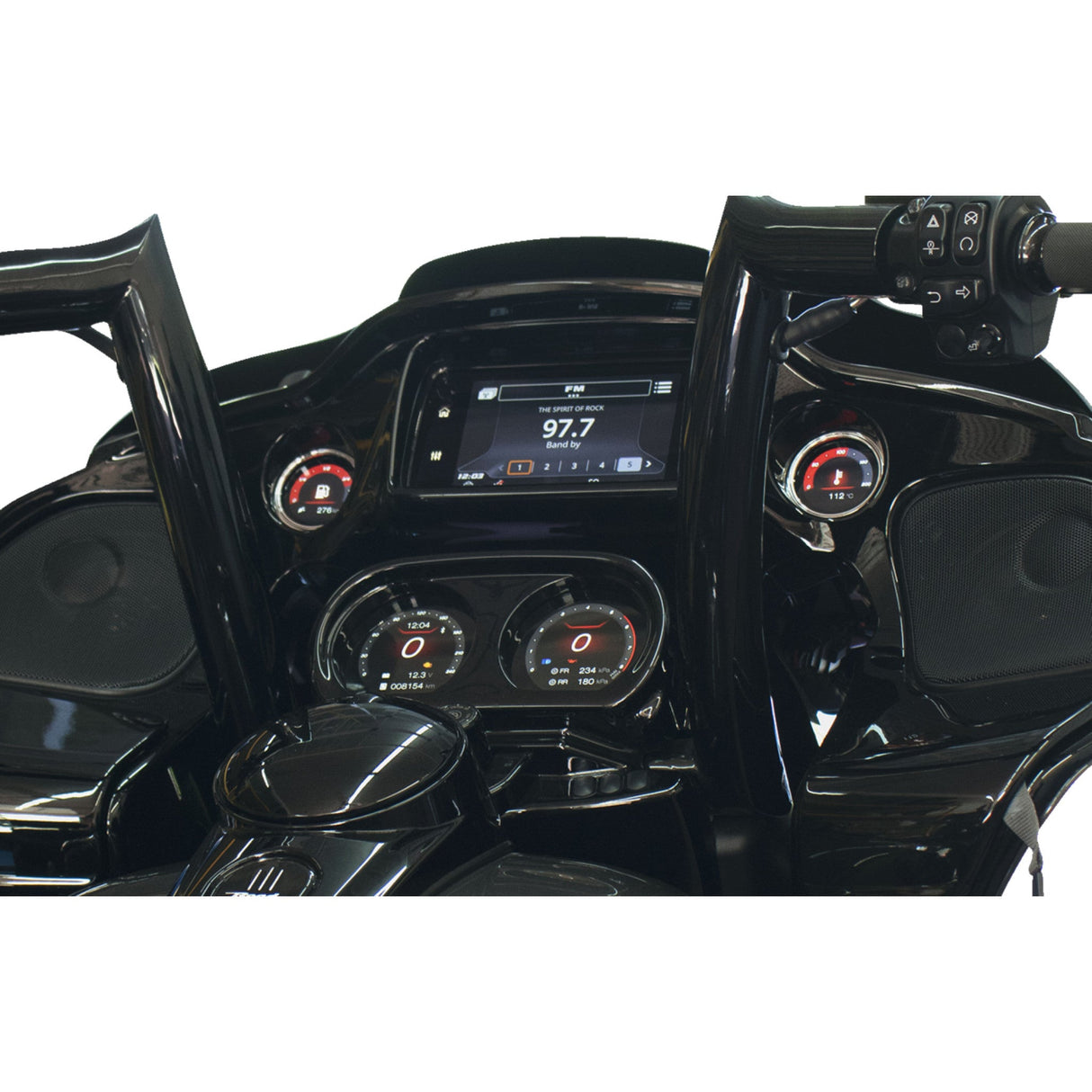 KOSO NORTH AMERICA 2210-0702 BA064930 HD-03X | TFT Gauge Set harley-davidson®