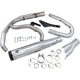 S&s Cycle Superstreet 2-Into-1 Exhaust System - 550-0858 For Harley Softail 2018-2022