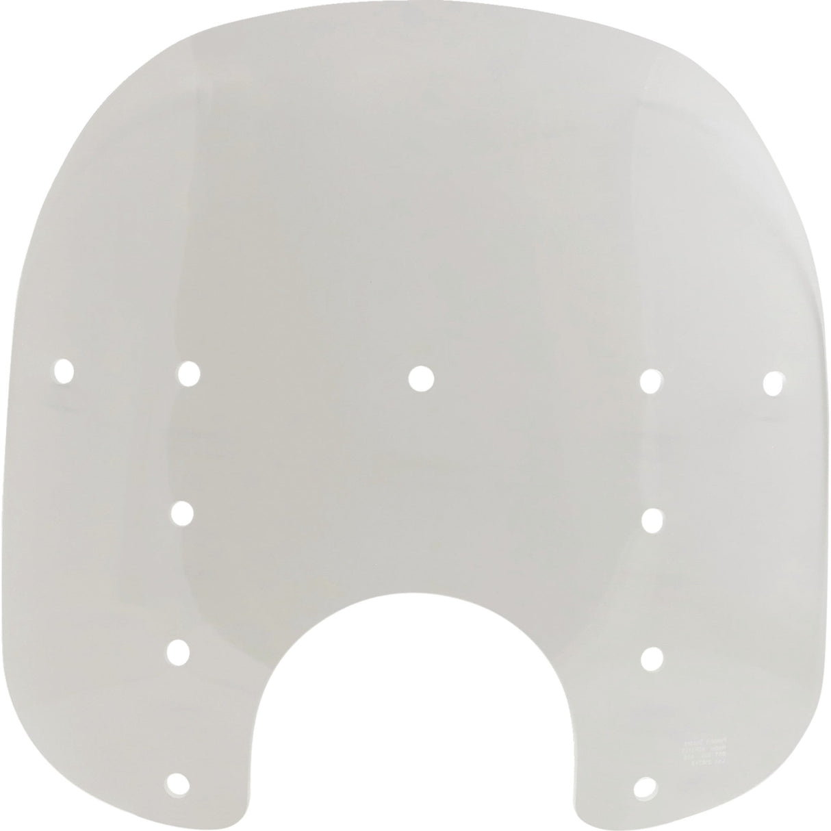 MEMPHIS SHADES 2313-0082 MEP3120 Replacement Fats Windshield Plastic Fats Windshield - 15" - Clear
