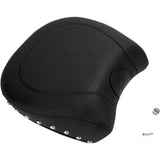 Mustang Wide Rear Seat Studded Black FL FX - 79533 For Harley Softail 2006-2017