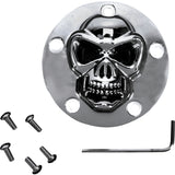 DRAG SPECIALTIES 1902-0181 3-D Skull Points Cover twin cam