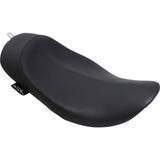 Danny Gray Buttcrack™ Solo Seat — Smooth Black - 20-403 For Harley Road King 1997-2007