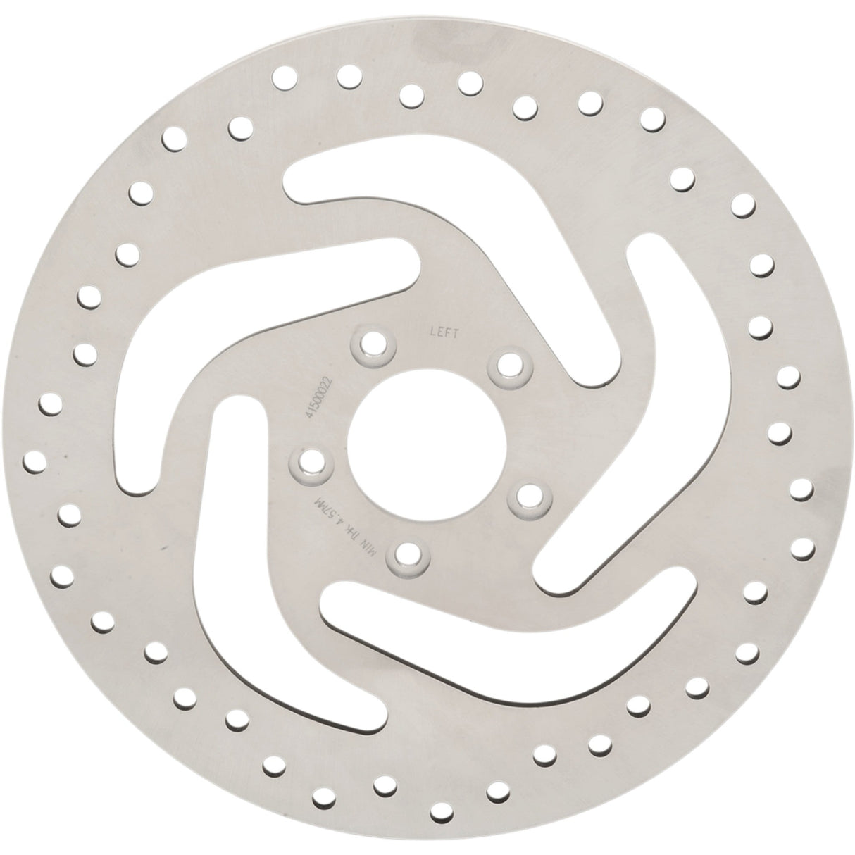 Drag Specialties Stainless Steel Drilled Brake Rotor 11.8" For Harley 2014-2026