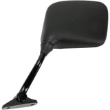 EMGO 2086852 20-86852 OEM-Style Replacement Mirror Mirror - Side View - Rectangle - Black - Left