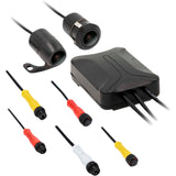 SADDLE TRAMP 2130-0305 TE-DVR-PS Water Resistant Dual-Camera Dash Cam and DVR Dual Dash Camera - DVR