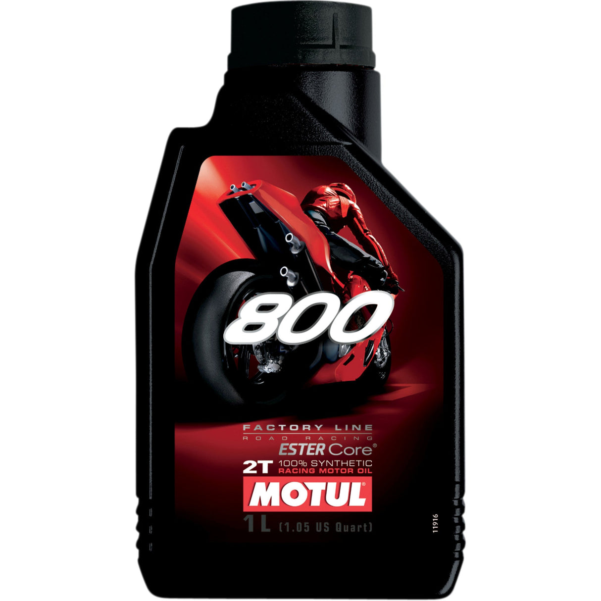 MOTUL 3602-0034 104041 800 Factory Line Synthetic 2T Engine Oil 800 2T Road Synthetic Oil - 1L