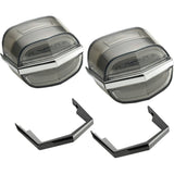 CIRO 2010-1525 40933 Taillights - Light Smoke Lens - Tri Glide