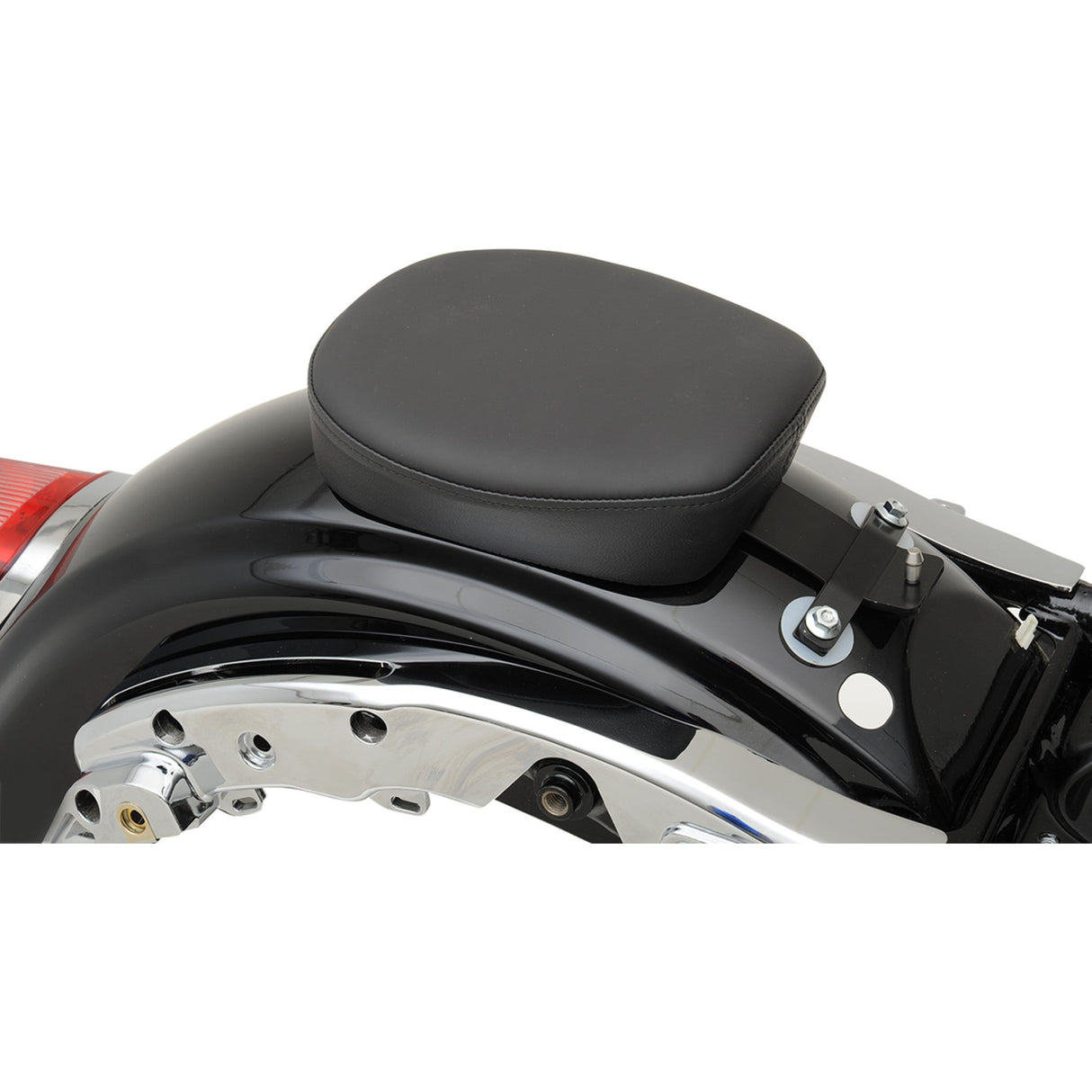Drag Specialties Rear Low Profile Passenger Seat Low Profile Passenger Seat Solo Wide FL - 0801-1054 For Harley Touring 1997-2020