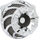 Arlen Ness Inverted Series Air Cleaner Kit — Drift Chrome - 18-986 For Harley Motorcycles 2017-2025