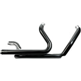 S&S CYCLE 1802-0391 550-0705 Power Tune® Dual Headers - Black Ceramic