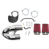 S&S CYCLE 1010-2880 170-0566A Tuned Induction Air Cleaner Kit - Chrome