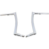 FAT Baggers INC. 1-1/2" EZ Install Pointed Top Handlebar 16" Chrome - 808016 For Harley Road King Special 2018-2020