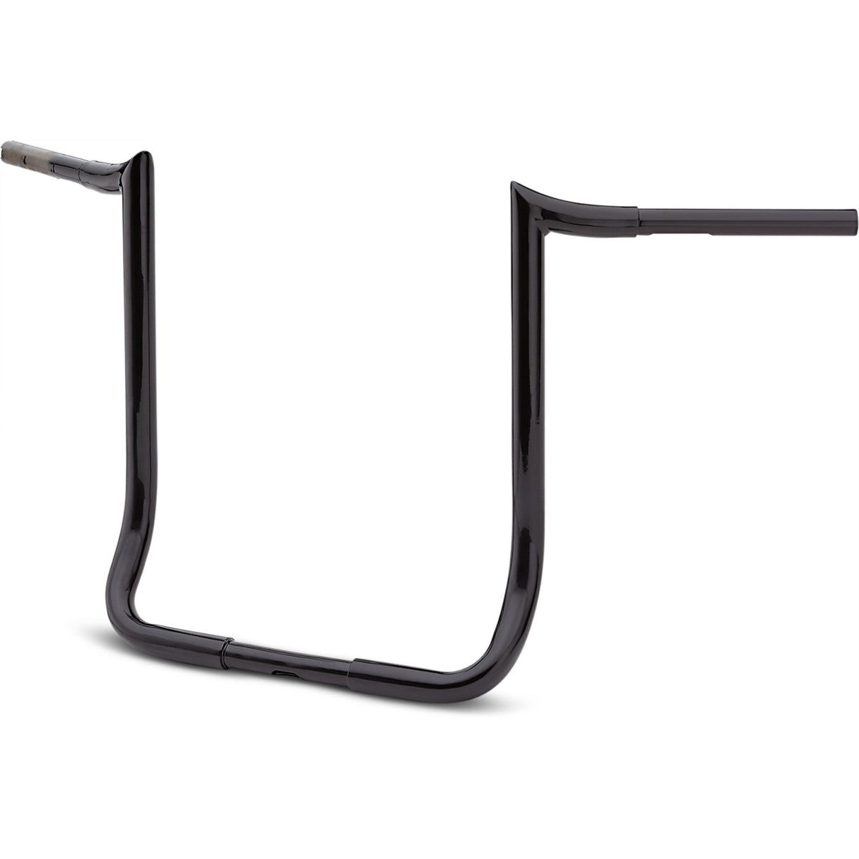 LA Choppers 1-1/4" Prime Ape Bagger Handlebar 18" Black - LA-7352-18B For Harley Touring 1983-2022