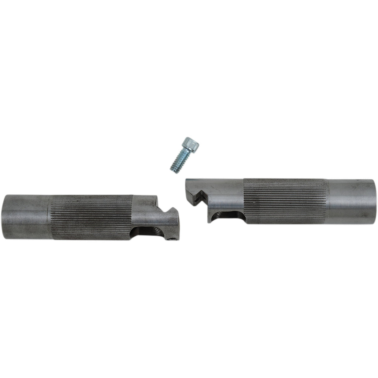 FAT BAGGERS INC. 0601-4755 907010-B 1-1/4" EZ Install Pointed Top Handlebar - 10" - Black