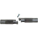 FAT BAGGERS INC. 0601-4755 907010-B 1-1/4" EZ Install Pointed Top Handlebar - 10" - Black