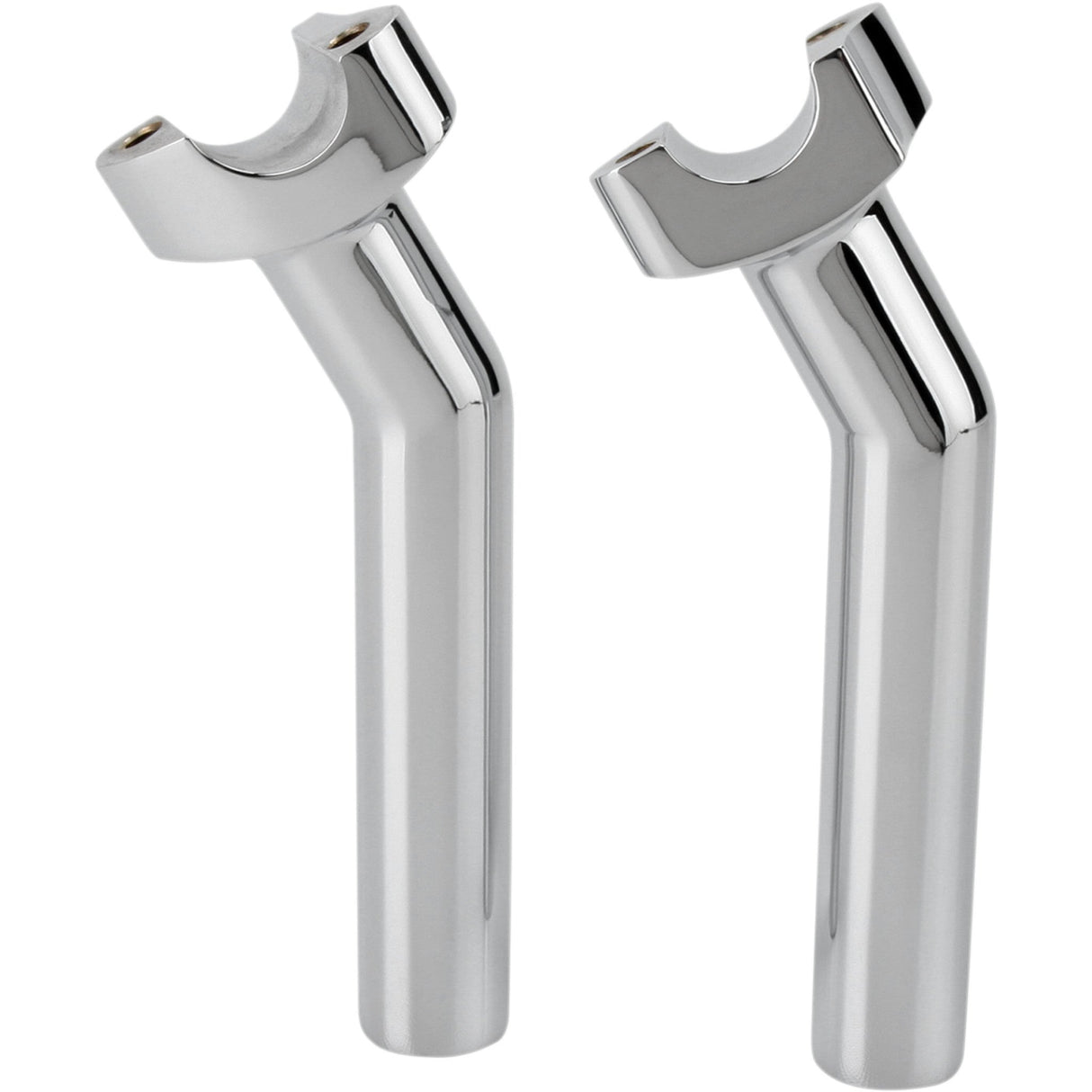 DRAG SPECIALTIES 0602-0411 Forged Aluminum Handlebar Risers pullback - 6-1/2" - chrome