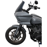 Klock Werks Flare® Windshield 10" Dark Smoke - KWW-02-0611 For Harley Softail Low Rider 2022-2026