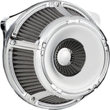Arlen Ness Inverted Series Air Cleaner Kit — Slot Track Chrome - 18-922 For Harley Motorcycles 1999-2017