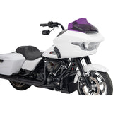 Klock Werks Kolor Flare® Windshield 10" Purple - KWW-01-0720 For Harley Road Glide 2023-2026