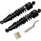 Progressive Suspension 412 Series Shock Absorber - 412-4085B For Harley Dyna / Super 1999-2017