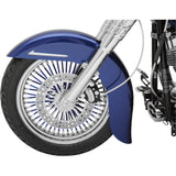 KLOCK WERKS 1401-0197 KWF-02-0000 Benchmark Front Fender for Softails - Steel - 16"-18"