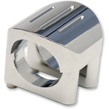 DAKOTA DIGITAL DS-373895 BKT-5004 Speedometer Mount - Chrome Clamp Mount - For 1.25" T-Bar/Riser Handlebar