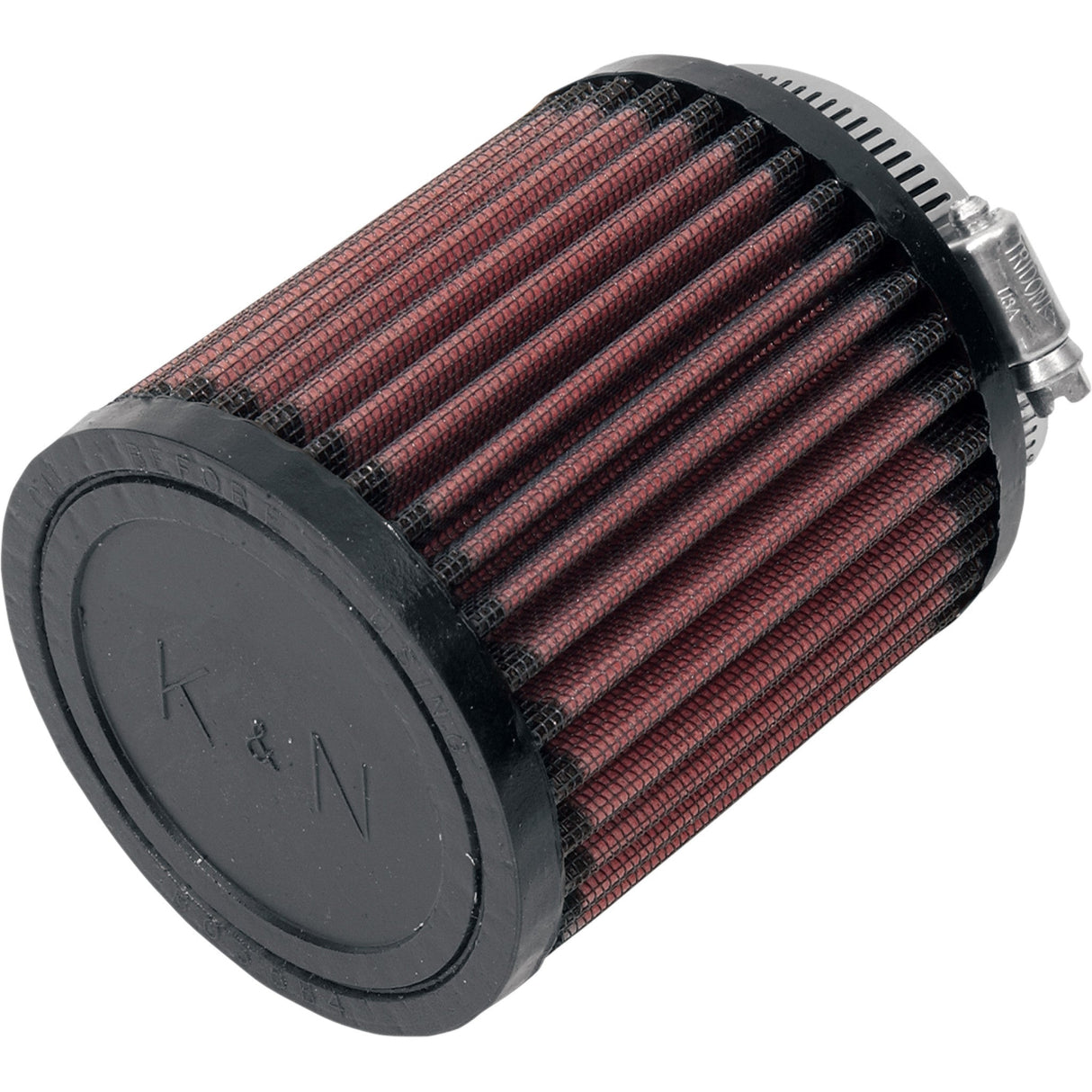 K & N RU-80 RU-0800 Universal Clamp-On Air Filter Universal Air Filter - Centered