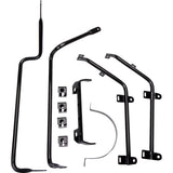 CYCLE VISIONS 3501-0626 CV7400B Saddlebag Mount for Dyna Models Bagger Tail - Black - FXD '06-'17