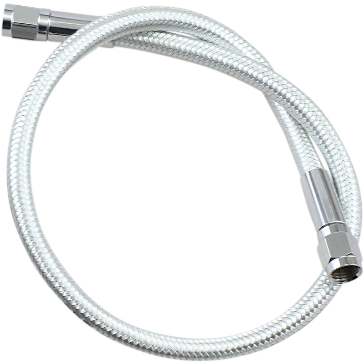 MAGNUM SHIELDING 1741-5421 AS3519 Braided Universal ABS Brake Line - 19" - Sterling Chromite II