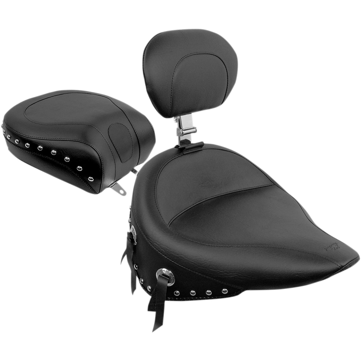 Mustang Wide Seat - 79104 For Harley Softail 1984-1999