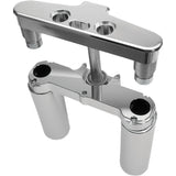 HAWG HALTERS 0408-0376 41FBCR4 Softail 4° Triple Tree Kit Triple Tree - 4° - Chrome