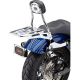 Cobra Detachable Backrest Kit 14" Chrome Dyna - 602-2004 For Harley Dyna 2006-2017