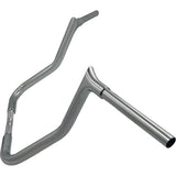 FAT Baggers INC. 1-1/4" EZ Install Pointed Top Handlebar Reduced Reach 13" Chrome - 905013 For Harley Touring 2008-2025