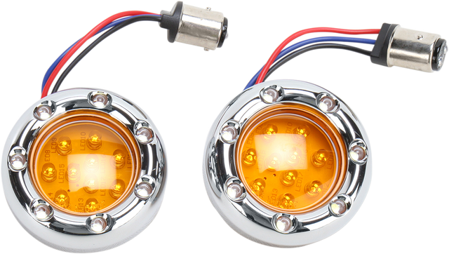 LED "Fire Ring" Kit for Factory "Deuce Style" Turn Signal Housing