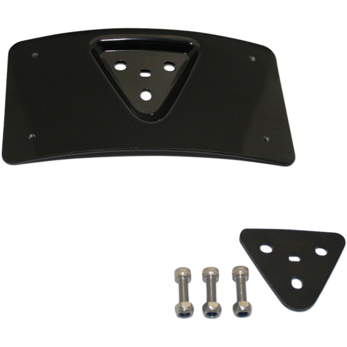CUSTOM DYNAMICS 2030-0993 CD-PFM-B Radius License Plate Mount - Black