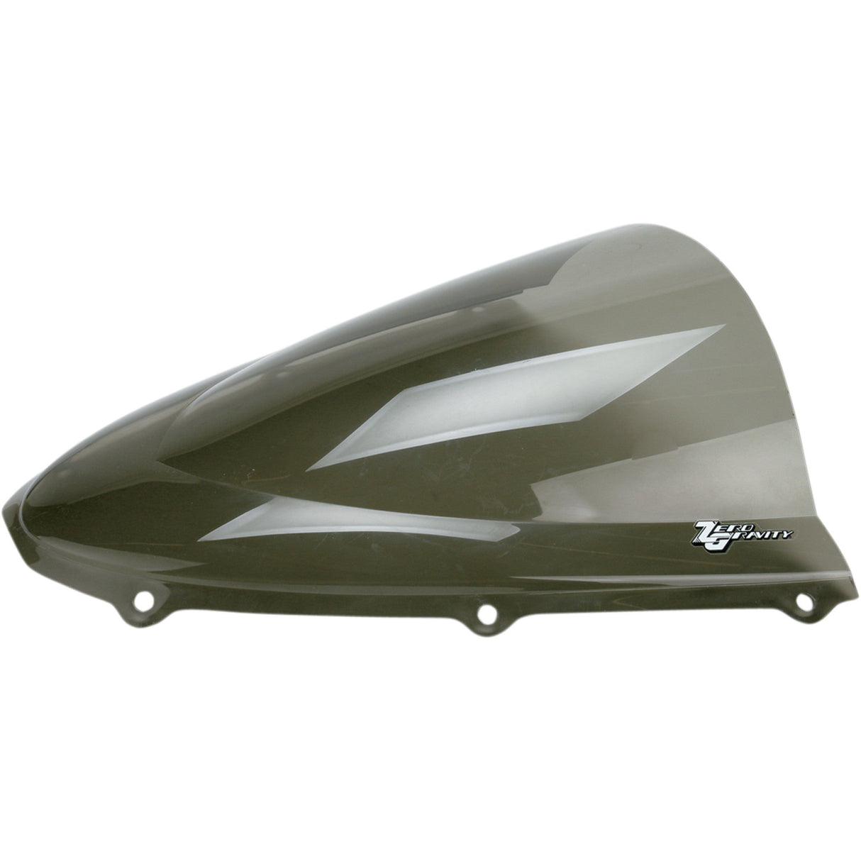 ZERO GRAVITY 2301-0516 16-246M-02 Double Bubble Windscreen smoke - zx6r/rr