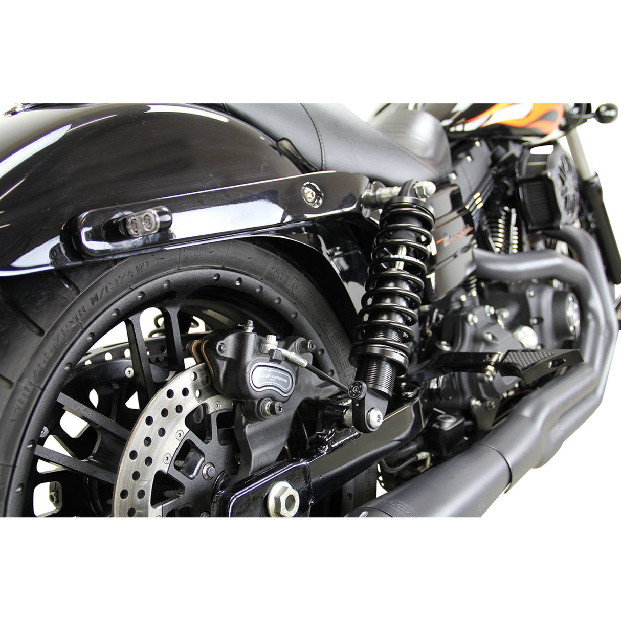 LEGEND SUSPENSION 1310-0948 1310-0948 Legend REVO-A Coil Suspension For Dyna Models - REVO-A Adjustable Dyna Coil Suspension - Black - Heavy-Duty - 12"