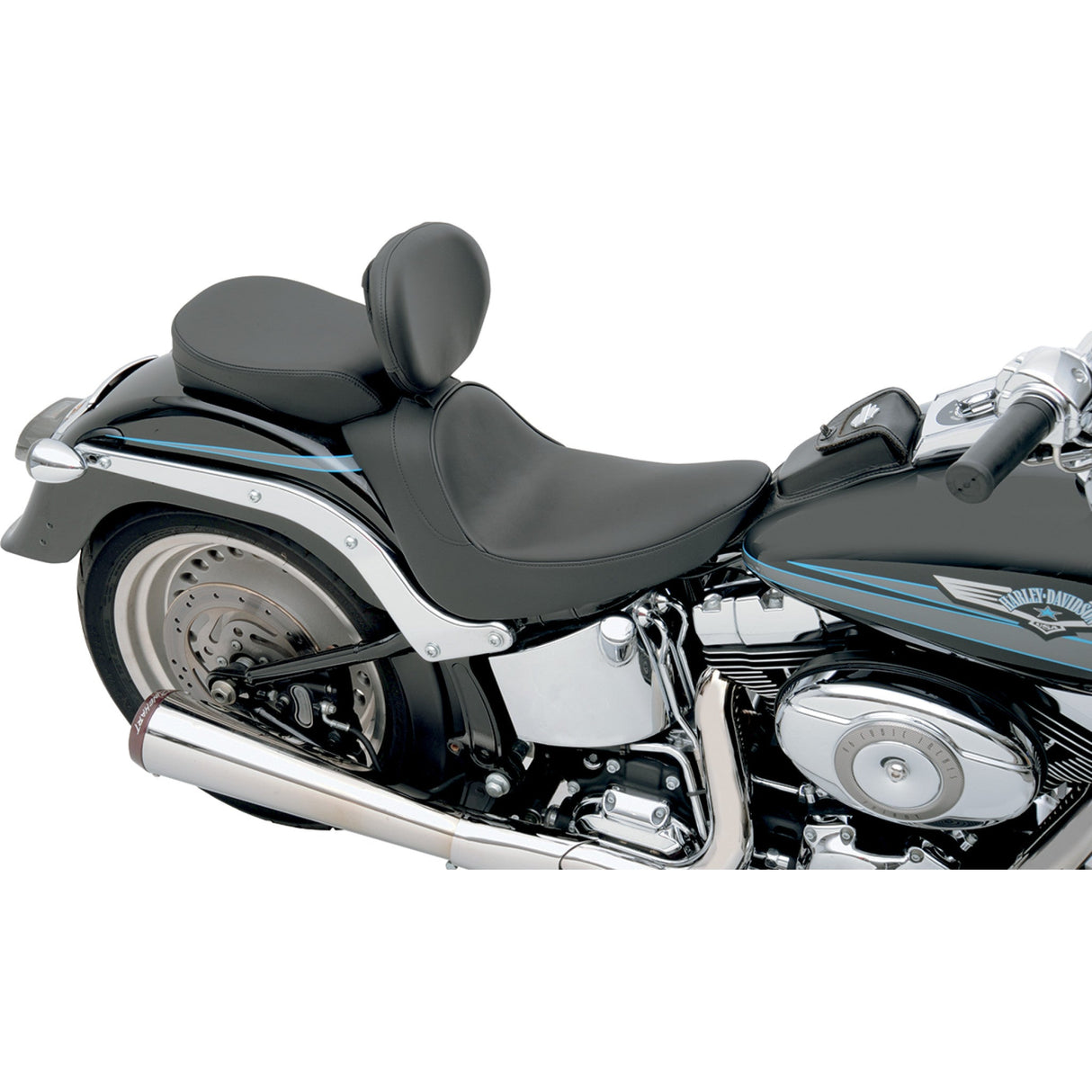 Drag Specialties Seat - 0802-0626 For Harley Softail 2006-2017