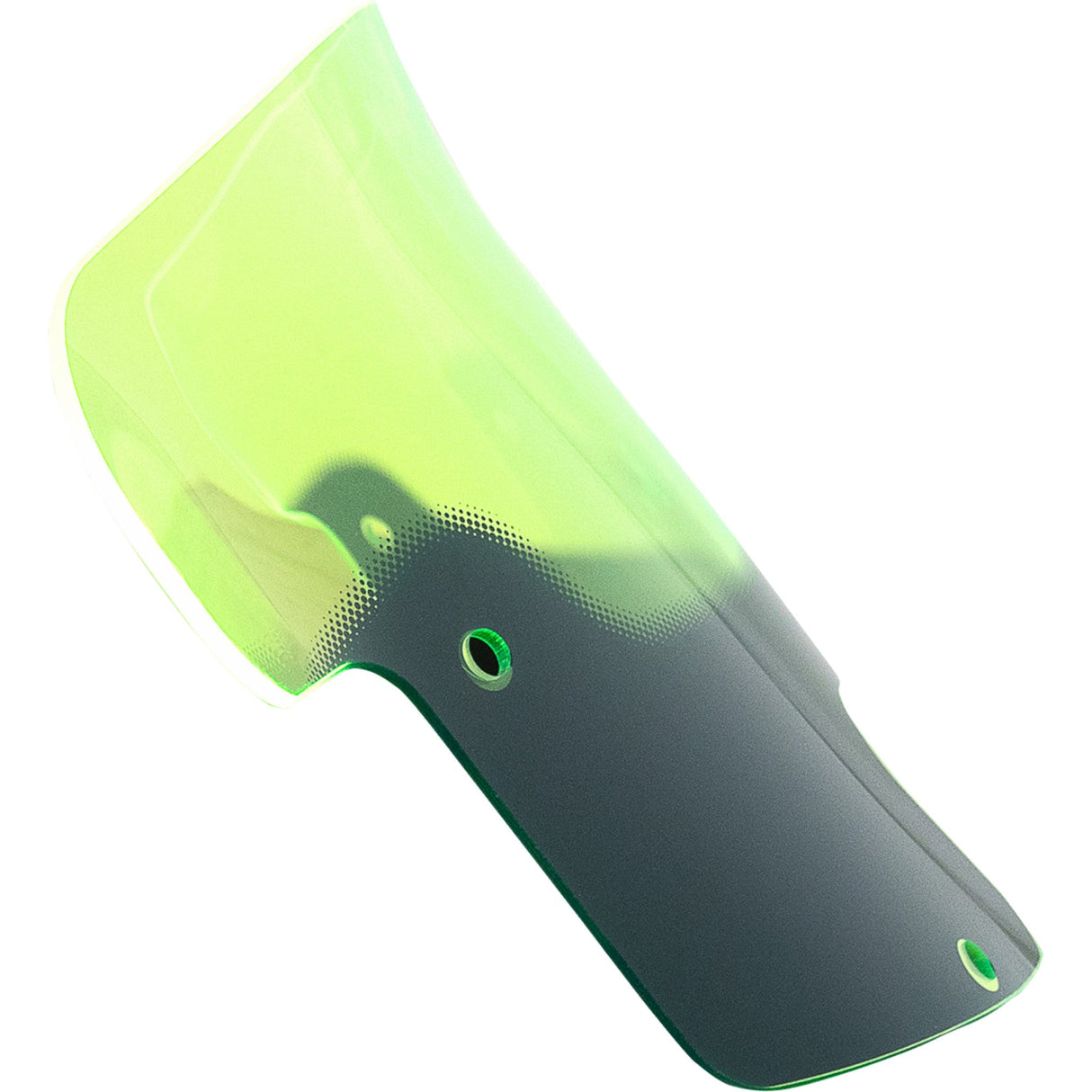KLOCK WERKS 2312-1087 KWW-04-0621 Kolor Flare™ Ice Windshield Kolor Flare™ Windshield - 8" - Green - Indian