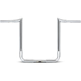 LA Choppers 1-1/4" Prime Ape Bagger Handlebar 18" Chrome - LA-7352-18 For Harley Touring 1983-2022