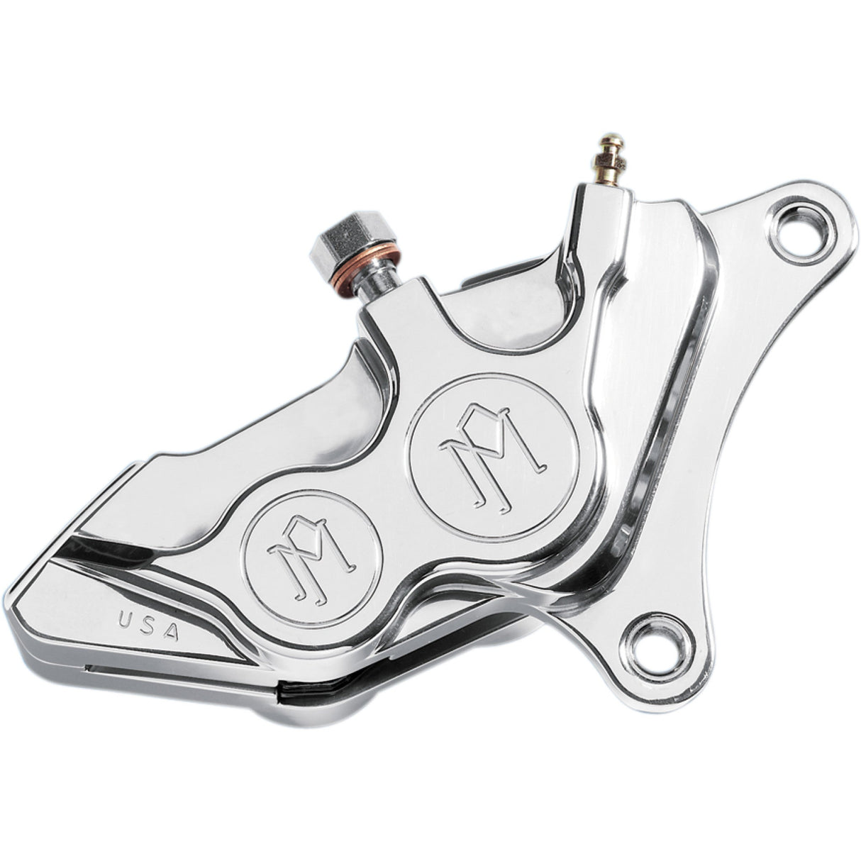 Performance Machine Brake Caliper Kit - 0053-2919-CH For Harley Motorcycles 2000-2017