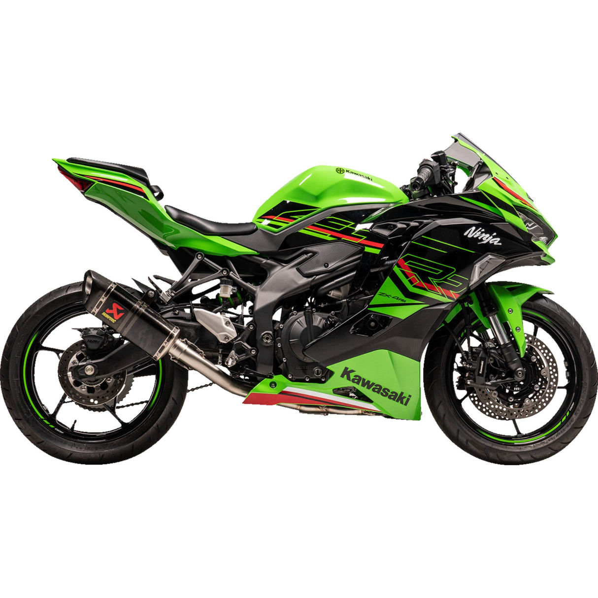 Akrapovic Racing Line 4-Into-1 Exhaust System - S-K2R3-APC Kawasaki Ninja Edition / Ninja / Ninja 40th Anniversary Edition 2023-2025