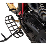 Joker Machine Serrated Floorboards Black - 08-640-1B For Harley Motorcycles 1980-2026