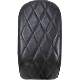 LePera Bare Bones Series Pillion Pad — Diamond Stitch Diamond Black FL FX - LY-007PDM For Harley Softail 2018-2023
