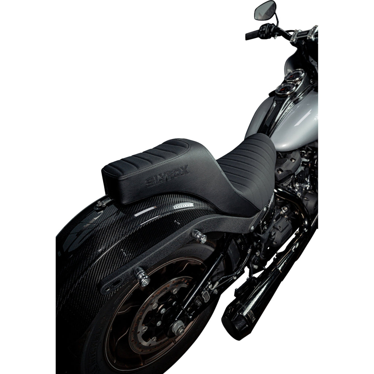 Slyfox Highnoon Seat - 4701A-slyfox For Harley Softail 2018-2024
