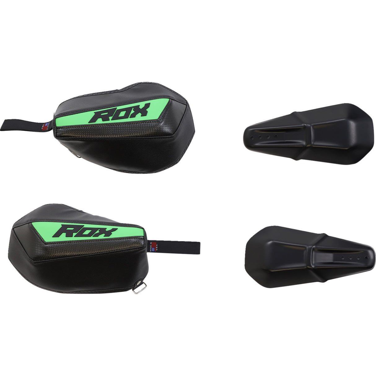 ROX SPEED FX 0635-2127 FT3-HG-G Generation 3 Flex-Tec Handguards Handguards - Generation 3 Flex-Tec - Green