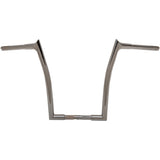 FAT Baggers INC. 1-1/4" EZ Install Pointed Top Handlebar 16" Chrome - 907016 For Harley Touring / Softail / Road King / Road Glide 1994-2023