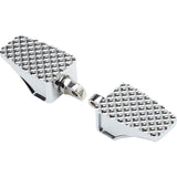 LA CHOPPERS 1620-2467 LA-P100-01C County Line Footpegs - County Line Billet Footpegs - Front - Chrome