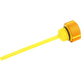 FIGURATI DESIGNS 0710-0301 FDP01-M8KN-G Performance Magnetic Oil Dipstick knurled - gold - m8 touring/trike