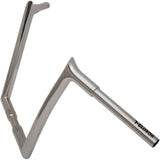 FAT Baggers INC. 1-1/4" EZ Install Pointed Top Handlebar 12" Chrome - 908012 For Harley Motorcycles 2007-2025